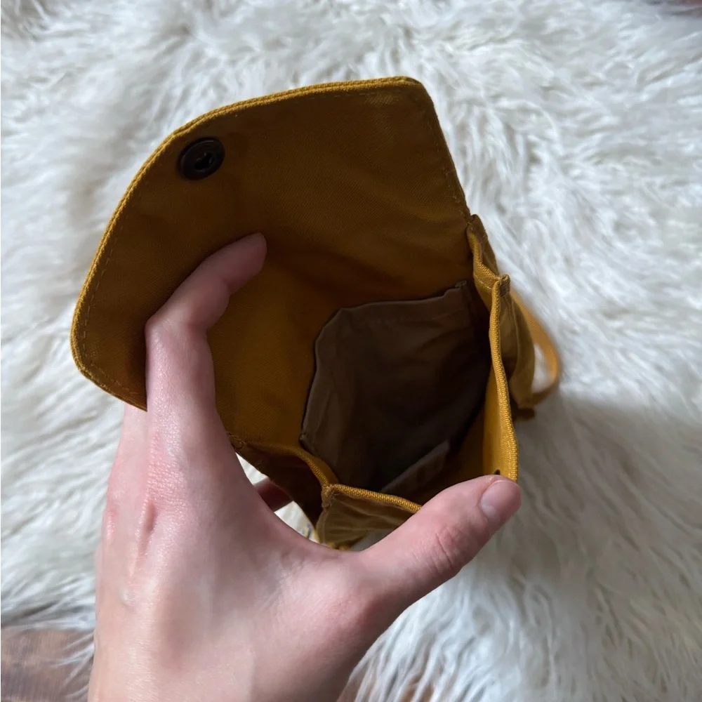 Fjallraven Crossbody Phone Holder Bag Mustard Yellow - Picture 5 of 5